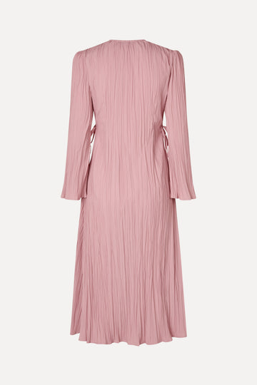 Stine Goya Long Sleeve Wrap Tie Dress Pink Nectar Stine Goya Long Sleeve Wrap Tie Dress Pink Nectar