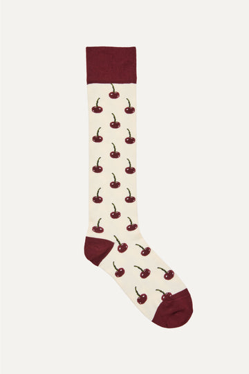 Stine Goya Long Socks Accessories Cherries