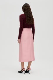 Stine Goya Pencil Midi Skirt Skirt Haze Pink