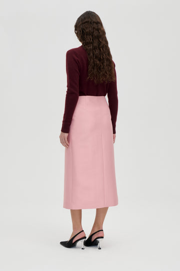 Stine Goya Pencil Midi Skirt Skirt Haze Pink