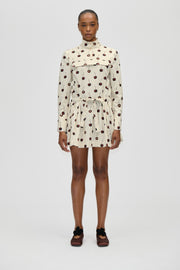 Stine Goya Pullover Parka Dress Dress Cherries
