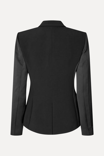 STINE GOYA Zipper Cropped Jacket - Black 22 Solid on sale Jersy - Size Medium