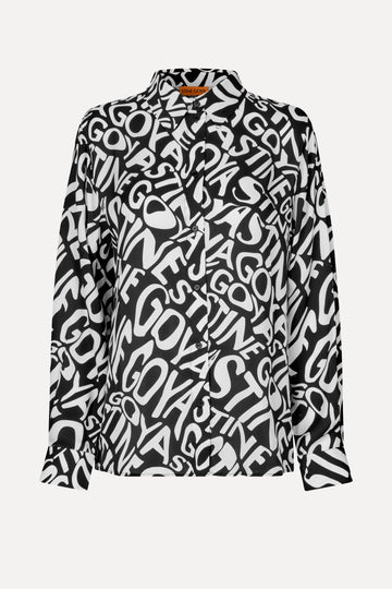 Stine Goya SGWal Shirt Top Liquified Logo