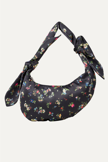 Stine Goya Satin Knotted Satchel Accessories Magnolia Garden