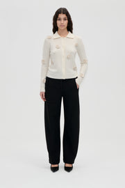Stine Goya Sharp Pleat Pants Pants Black