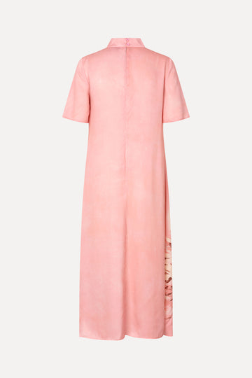 Stine Goya Short Sleeve Midi Dress Dress Swans