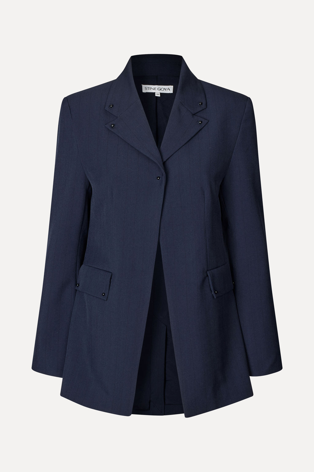 Tailored Jacket - Dark Blue - Stine Goya
