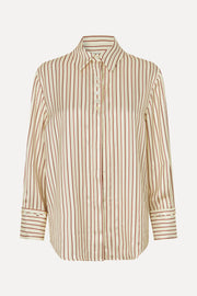 Stine Goya Turn-Up Oversized Shirt Top Symmetry In Cream
