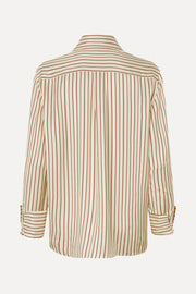 Stine Goya Turn-Up Oversized Shirt Top Symmetry In Cream