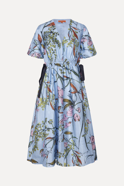 V-Neck_Waist_Tie_Midi_Dress- V-Neck_Waist_Tie_Midi_Dress-