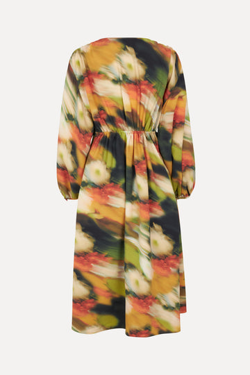 Stine Goya Veroma Dress Dress Flowers In Fast Motion