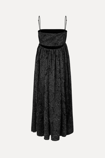 Voluminous Midi Dress - Black - Stine Goya Voluminous Midi Dress - Black - Stine Goya