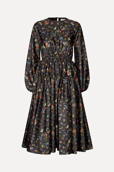 ganni beacon maxi dress GANNI Beacon Maxi Dress