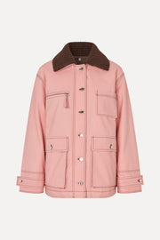 Stine Goya Workwear Boxy Jacket Outerwear Haze Pink