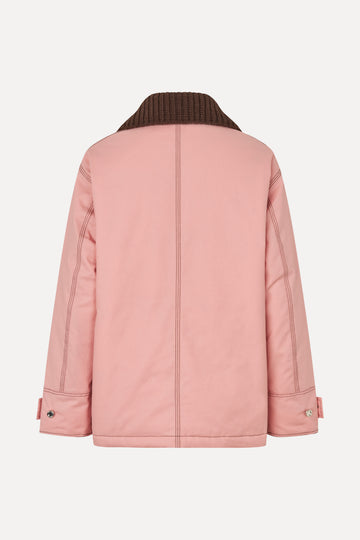 Stine Goya Workwear Boxy Jacket Outerwear Haze Pink